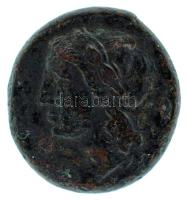 Szicília Kr.e. 344-317. / Szirakúza / Pürrhosz / AE22 bronz érme (6,27g) T:VF Sicily 344-317 BC / Syracusa / Pyrrhos / AE22 bronze coin (6,27g) C:VF