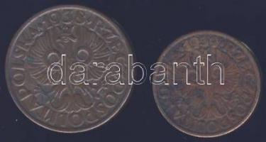 Lengyelország 1938. 2Gr + 1939. 1Gr Br T:3+