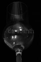 Kristály 6 darabos grappás pohár szett, hibátlan, m: 16,5 cm