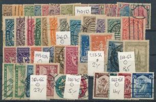 Deutsches Reich 46 klf bélyeg (Mi EUR 134.-)