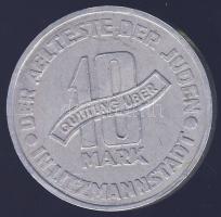 Lengyelország 1943. 10M "Litzmannstadt" gettópénz Al T:2