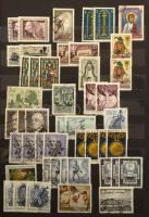 Osztrák bélyegek 1946-1968 közötti időszakból másodpéldányokkal, 12 lapos A/4 berakóban