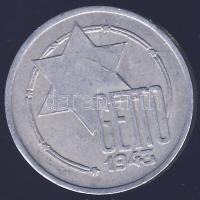 Lengyelország 1943. 5M "Litzmannstadt" gettópénz Al T:2