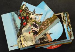 100 db MODERN magyarországi város képeslap / 100 modern Hungarian town postcards