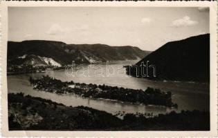 1936 Ada Kaleh, Török sziget Orsova alatt / Turkish island. Ömer Feyzi Boray photo (EB)