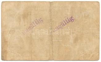 Ausztria / Steyr Hadifogolytábor 1914-1918 k. 20h "UNGÜLTIG (érvénytelen)" bélyegzéssel a ...