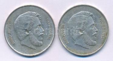 1947. 5Ft Ag "Kossuth" (2x) T:VF,F
Adamo F8.1