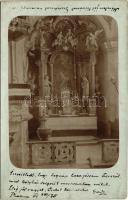 1909 Pannonhalma, Győrszentmárton; apátság belső. photo (EB)