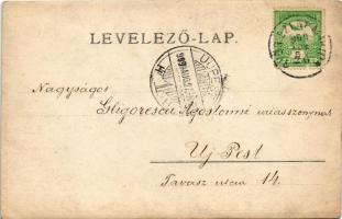 1909 Pannonhalma, Győrszentmárton; apátság belső. photo (EB)