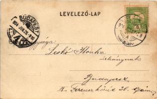 1904 Paks, Katholikus kör, Spitzer üzlete. Wiener Hajman kiadása (EK)