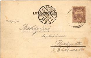 1900 Parád-gyógyfürdő, látkép keletről. Klein Mór kiadása (EK)