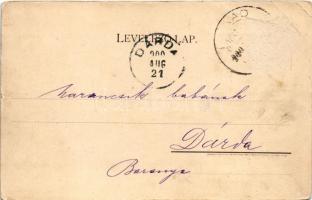 1900 Parád-gyógyfürdő, Társalgó. Klein Mór kiadása (Rb)