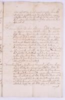 1721 Ardanócz / Árdánfalva, Felvidék (Ardanovce, SK) tanuvallomások Csery Imre hatalmaskodásairól. C...