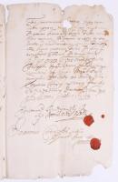 1721 Ardanócz / Árdánfalva, Felvidék (Ardanovce, SK) tanuvallomások Csery Imre hatalmaskodásairól. C...