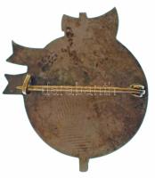 1916. "Ne bántsd a magyart! 1914-1916" fém patrióta jelvény, hátlapon "Gesl. Gesch.&q...