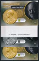 2025 Krasznahorkai László irodalmi Nobel-díj 4 db-os emlékív garnitúra 0002 sorszámmal