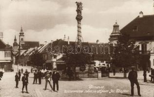 Nagyszombat Wilson square Trinity monument