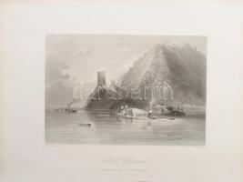 XIX. sz. közepe Bartlett, William Henry (1809-1854) - Hinchliff, J. J. (1805-1875): A visegrádi vár ...