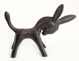 Szamár. Vas, jelzés nélkül, 13x9 cm