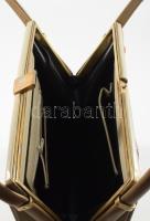 Bőr női ridikül 20x28 cm