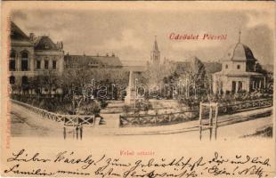 1900 Pécs, Felső sétatér. Fischer Ferenc kiadása (EK)