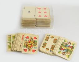 3 pakli magyar és francia kártya