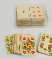 3 pakli magyar és francia kártya