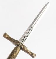 Excalibur levélbontó, tartójában