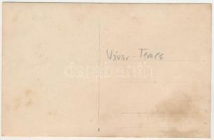 Újvár, Uivar (Temes, Timis); jégzajlás, gát / drifting ice, dam. photo (fl)