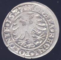 Lengyelország 1527. 1Gr "Sigismund I." Ag T:3+