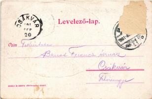 1901 Pécs, Székesegyház. Wessely és Horváth kiadása (Rb)