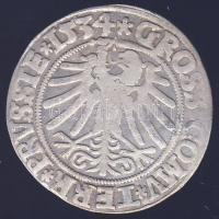 Lengyelország 1534. 1Gr "Sigismund I." Ag T:3+