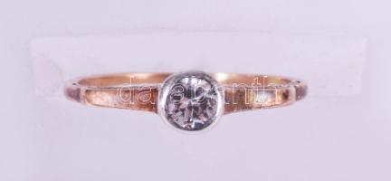 Arany (Au) gyűrű, jelzett, 14k, m: 57, bruttó 2,1g