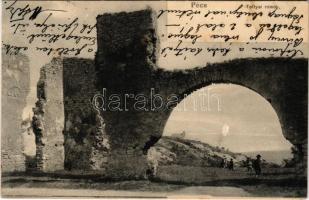 1905 Pécs, Tettyei romok (felületi sérülés / surface damage)