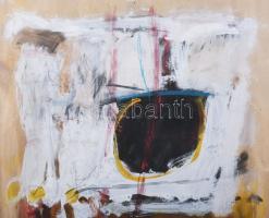 Misch Ádám (1935-1995): Emlékezetes nap, 1983. Vegyes technika, papír, jelezve jobbra lent, hátoldal...