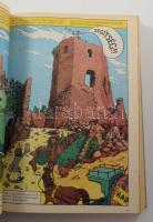 1979-1980 Mozaik képregények két évfolyam füzetei egybe kötve, egészvászon kötésben, jó állapotban. ...