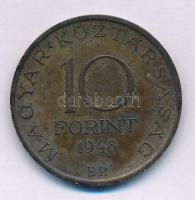 1948. 10Ft Ag "Széchenyi" T:XF,VF patina Adamo EM2