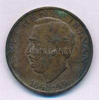 1948. 10Ft Ag "Széchenyi" T:XF,VF patina
Adamo EM2