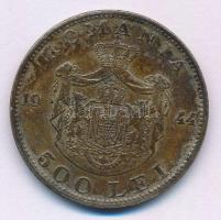 Románia 1944. 500L Ag "I. Mihály" T:XF patina Romania 1944. 500 Lei Ag "Mihai I" C:XF patina Krause KM#65