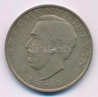 1948. 10Ft Ag "Széchenyi" T:XF,VF patina
Adamo EM2