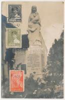 Újvár, Uivar (Temes, Timis); Első világháborús hősök emlékműve / WWI military heroes' monument. photo (fl)