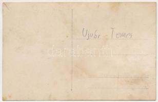 Újvár, Uivar (Temes, Timis); Első világháborús hősök emlékműve / WWI military heroes' monument....