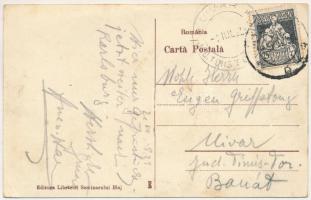 1925 Balázsfalva, Blasendorf, Blaj; Blajul privit din spre miaza-noapte / látkép északról nézve / ge...