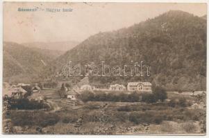 1918 Sósmező, Poiana Sarata; Magyar-román határ / Hungarian-Romanian border (ázott / wet damage)