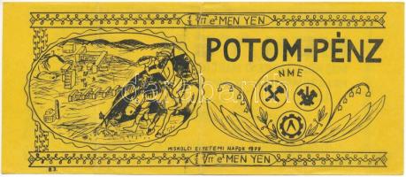 1979. Miskolc "Potom-Pénz / MEN YEN" Nehézipari Műszaki Egyetem T:F