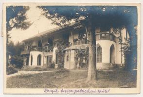 1928 Borszék, Borsec; Borvíz palackozó épület / mineral water bottling house. photo (vágott / cut)
