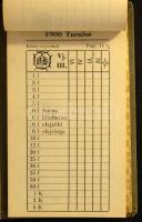 1950 Magyar bélyegek színárnyalat, vízjelállás és fogazat szerinti hiányjegyzéke 1871-1915, gyakorla...