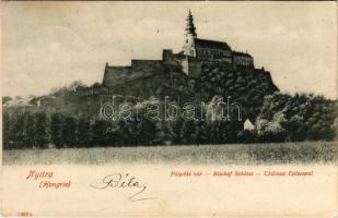 1900 Nyitra, Nitra; Püspöki vár / bishop's castle (EK)