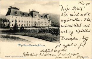 1905 Felsőelefánt, Szent János Elefánt, Nyitra-Szent-János, Oberelefant, Horné Lefantovce; kastély. Schmidt Edgar kiadása / castle