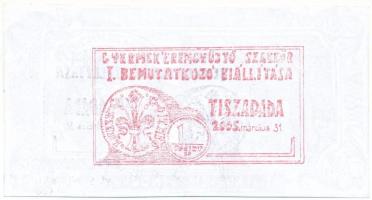 2005. Tiszadada 13 Pindurka "Gyermek Éremgyűjtő Szakkör I. bemutatkozó kiállítása" T:AU sa...